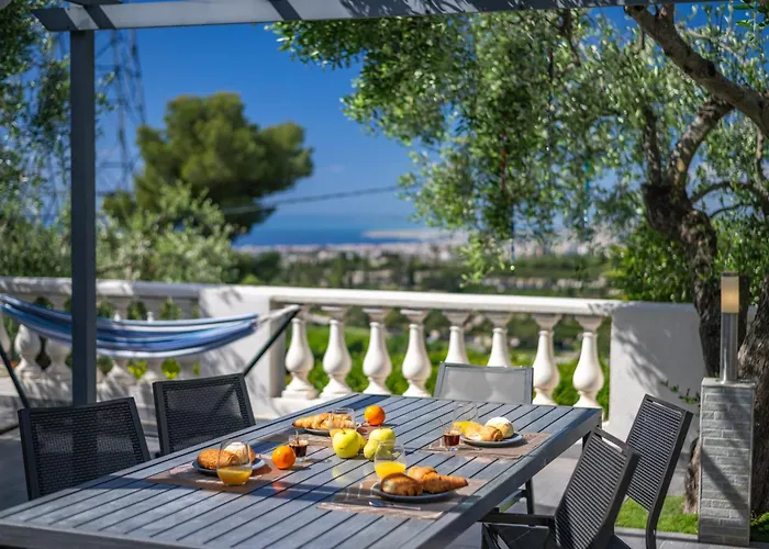 Vue Mer, Terrasse Et Villa Nice